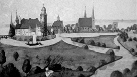Historical City view of Lüchow