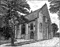 St John's Church in 1948