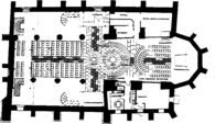 Floor plan for the proposed renovation of St. John's Church